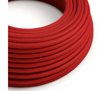 Cable silicona Ultra Soft 2x0,75 en algodón Rojo Fuego RC35 