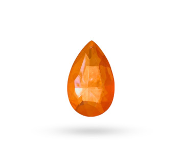 Almendro de cristal 406/63mm Naranja