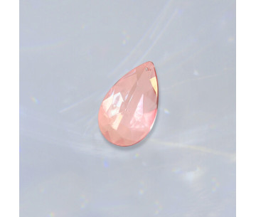 Almendro de cristal 406/63mm Rosa