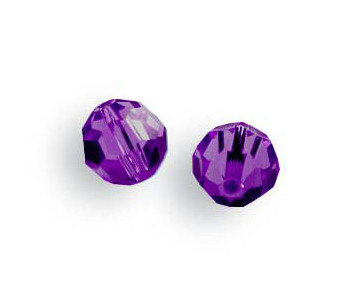 Bola pasante 8502/10mm Blue Violet Swarovski Crystal