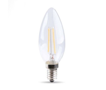 Bombilla Led Vela C35 Clara E14 4W 440Lm 3000K 