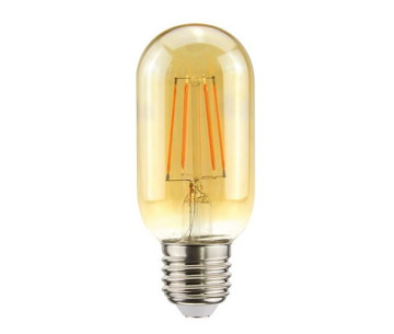 Bombilla Led Valvula T45 Dorada E27 5W 360Lm 2000K regulable