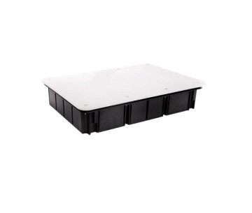 Caja empalmes 300x200x60mm con tapa y tornillos en bolsa