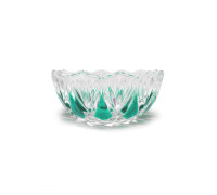 Bowl Cristal D160x65mm. Original Walther Glas. Made in Germany. Verde
