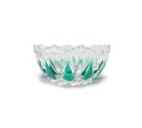 Bowl Cristal D210x90mm. Original Walther Glas. Made in Germany. Verde
