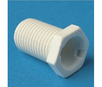 5016/20///16 Tornillo roscado cabeza hexagonal Nylon66-RV Blanco