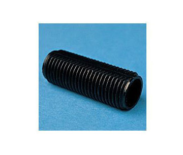 5107/2/20/26 Tornillo roscado fresado Nylon66-RV Negro