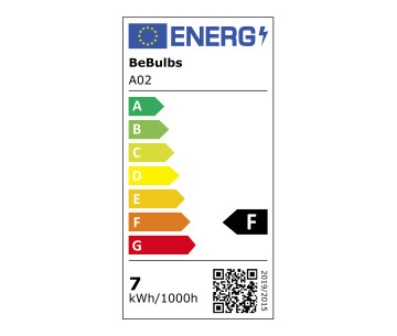 Bombilla LED Media Esfera Gota Plateada A60 7W 650Lm E27 2700K Regulab