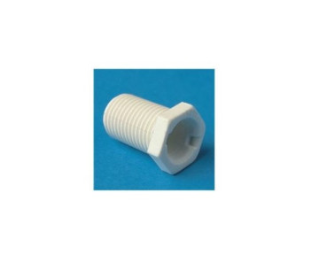 5475/07///16 Tornillo roscado cabeza hexagonal Nylon66  Blanco