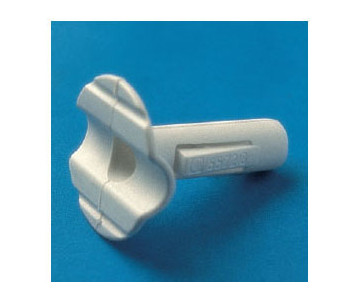 White cord grip, internal thread M10x1