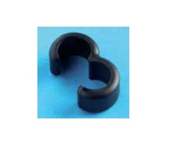 5643/9////25 Guia cable Nylon66 Negro