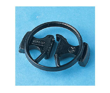 5970/14///26 Presacable para portalamparas E14 Nylon66-RV Negro