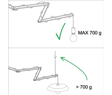 Soporte de pared de madera natural regulable