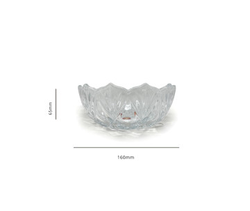 Bowl Cristal D160x65mm. Original Walther Glas. Made in Germany. 
