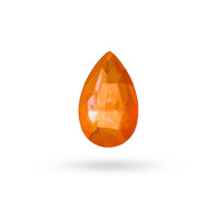 Almendro de cristal 406/63mm Naranja