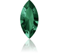 4228 15x7mm Emerald F(205)