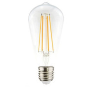 Bombilla regulable Led ST64 E27 7.5W 2200K 805Lm clara