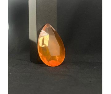 Almendro de cristal 406/63mm Naranja