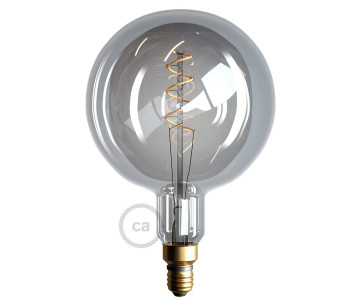 LED VINT FIL G200 220/240V 5W SMOKY GREY 2000K 2 SPIRAL IN LINE DIM