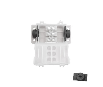 Caja conexión OK603/2  2 polos 1.5mm IP44 blanco para manguera plana