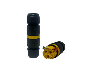 Conector rápido automático IP68 OK-P20  2 polos 1,5mm2