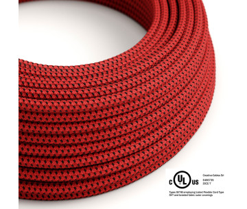 Bobina 150 Pies Cable UL SVT 3x18AWG-RT94 3D Rojo Diablo