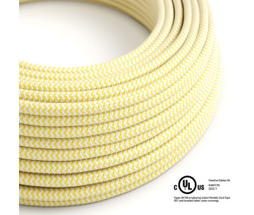 Bobina 150 Pies Cable UL SVT 3x18AWG-RZ10 Zigzag Amarillo