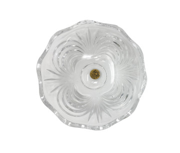 Bowl Cristal transparente D150x60mm. Original RCR. Made in Italy.