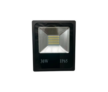 Proyector LED para exterior 110-240V 30W 5000K 2400Lm IP65 negro
