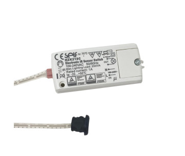 Relé electrónico HZK218C con sensor infrarrojo IR pasamano