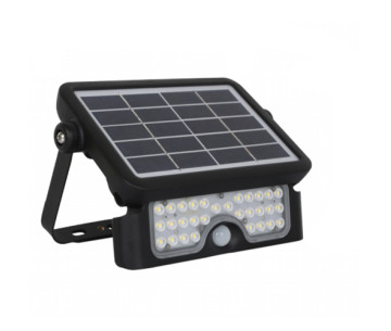 Aplique Led Solar 8521 Negro 5W