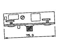 Adaptateur pour tube fileté M10